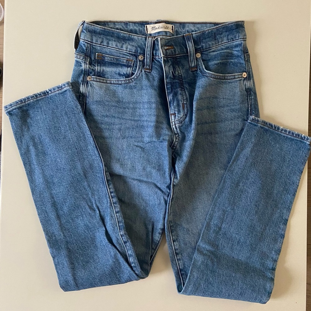 Madewell 9” high rise skinny W25